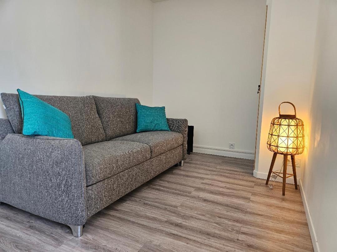 Appartement 2 à 4 personnes vue mer à Santec au pied de la plage du Dossen vue mer Eksteriør bilde